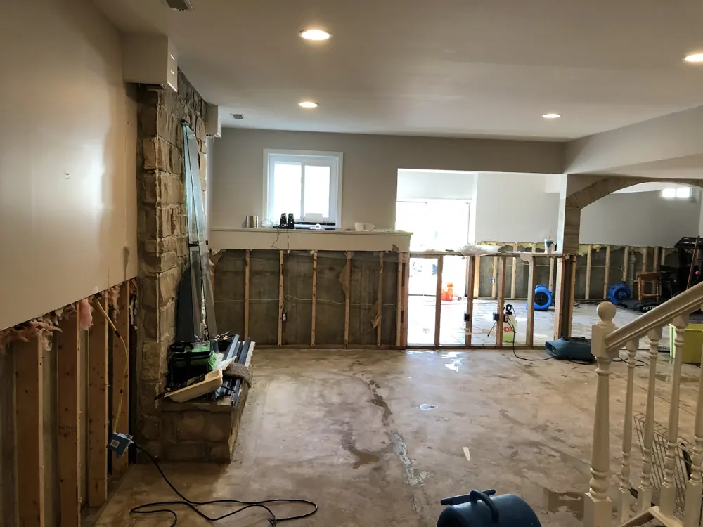 Restoration equipment on a Phoenix job