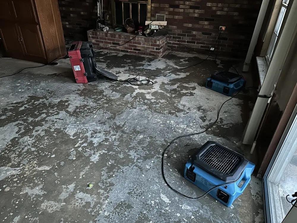 Restoration equipment on a Phoenix job
