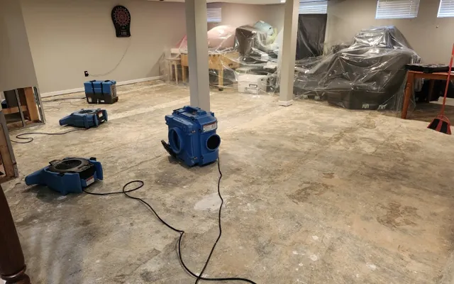 Sump Pump Failure in a Phoenix home