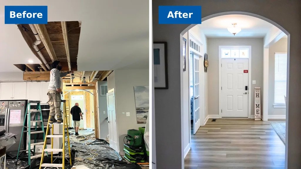 Water Damage Restoration Process