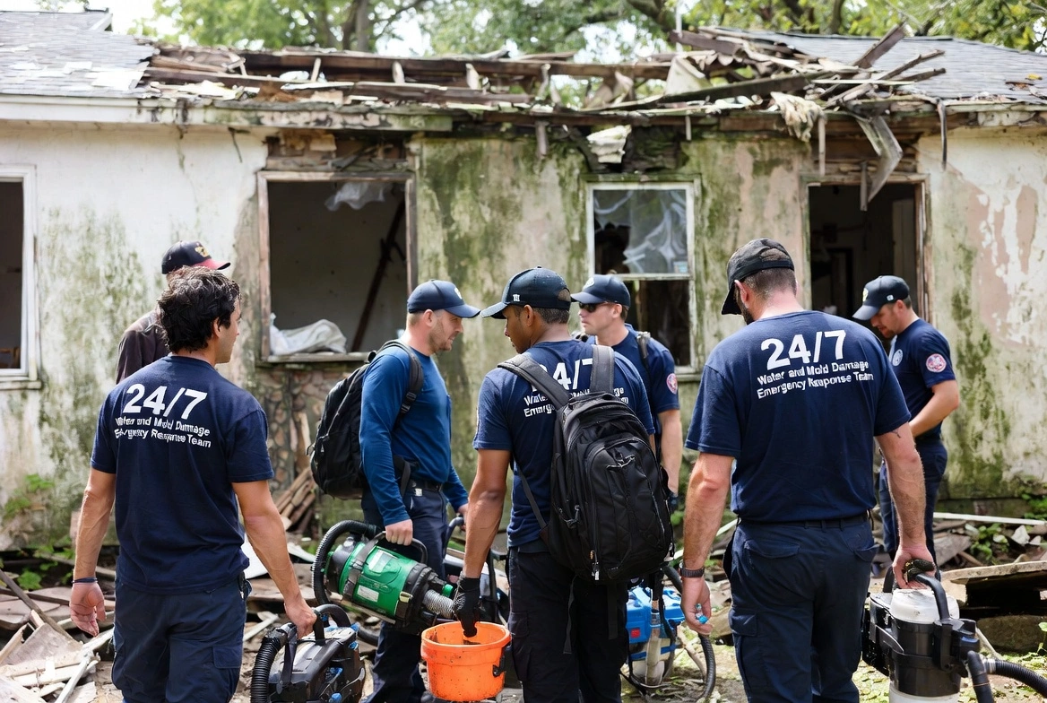 We are 24/7 Water and Mold Damage Emergency Response Team