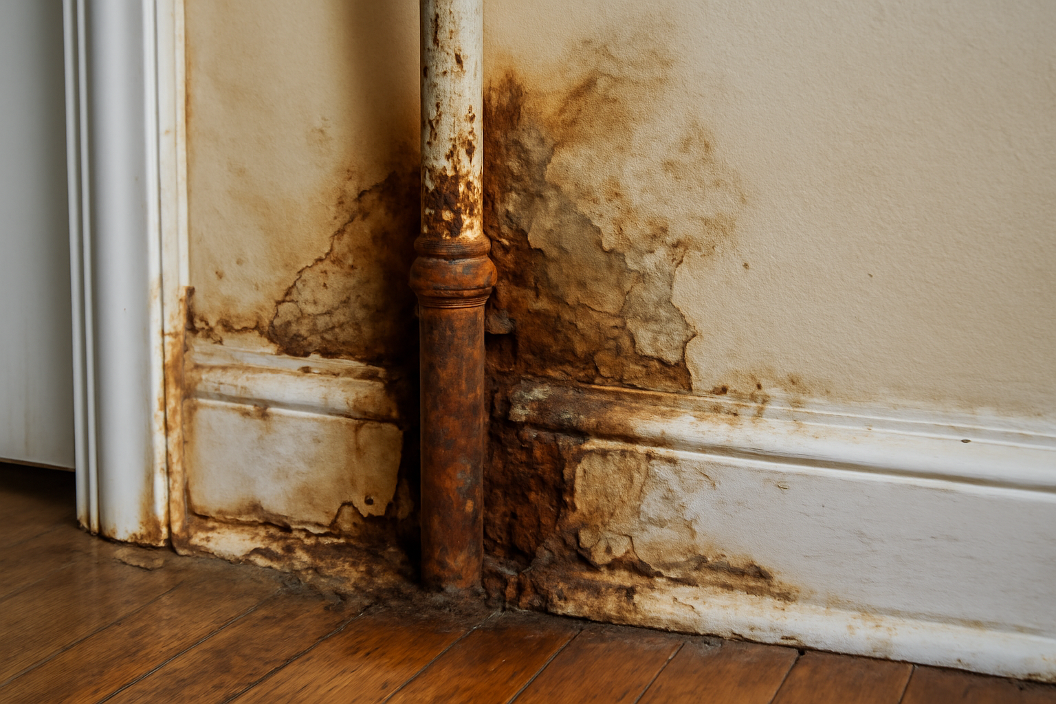 Corroded Pipe Water Damage Restoration in Ahwatukee, AZ