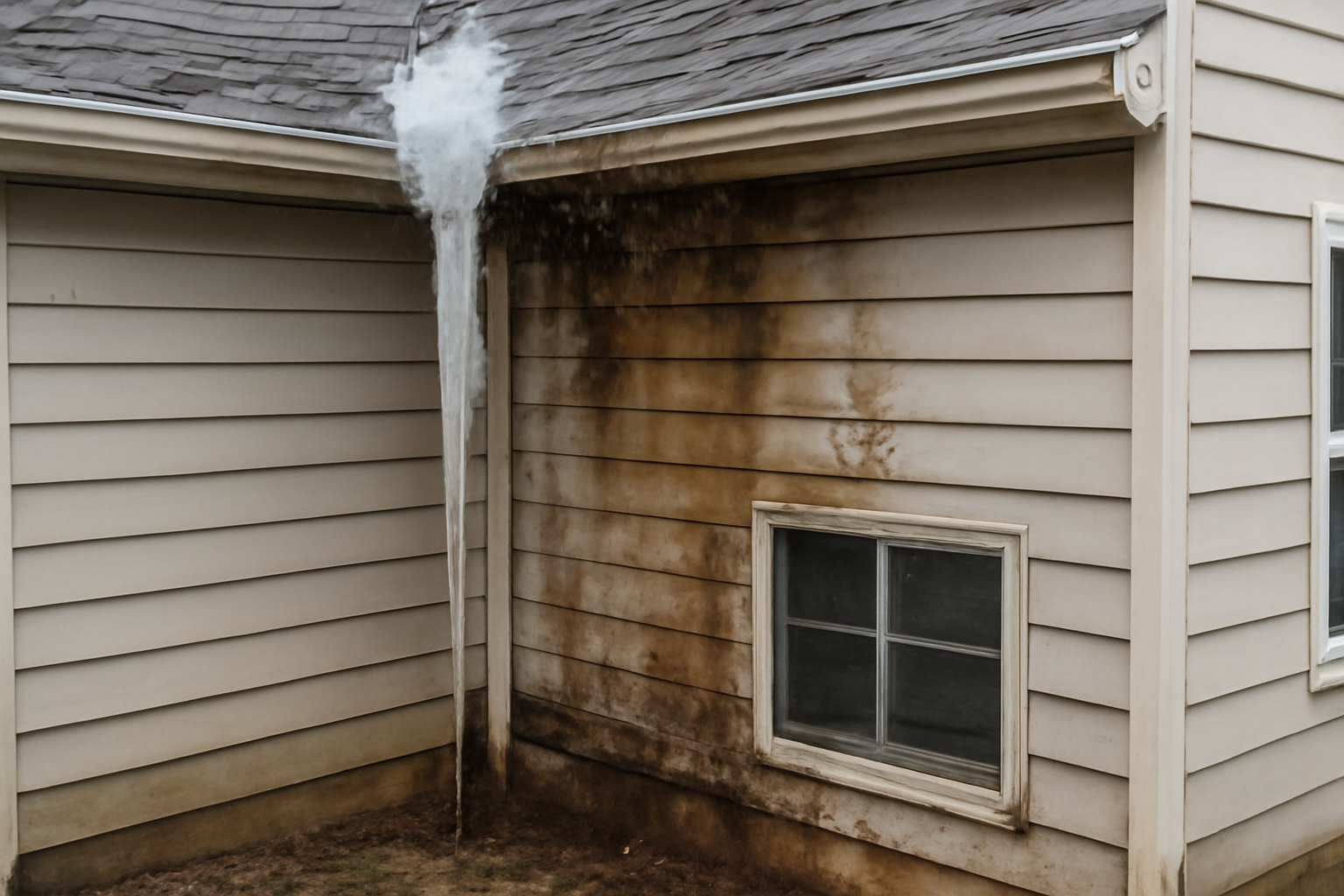 Ice Dam Water Damage Restoration in Aguila, AZ