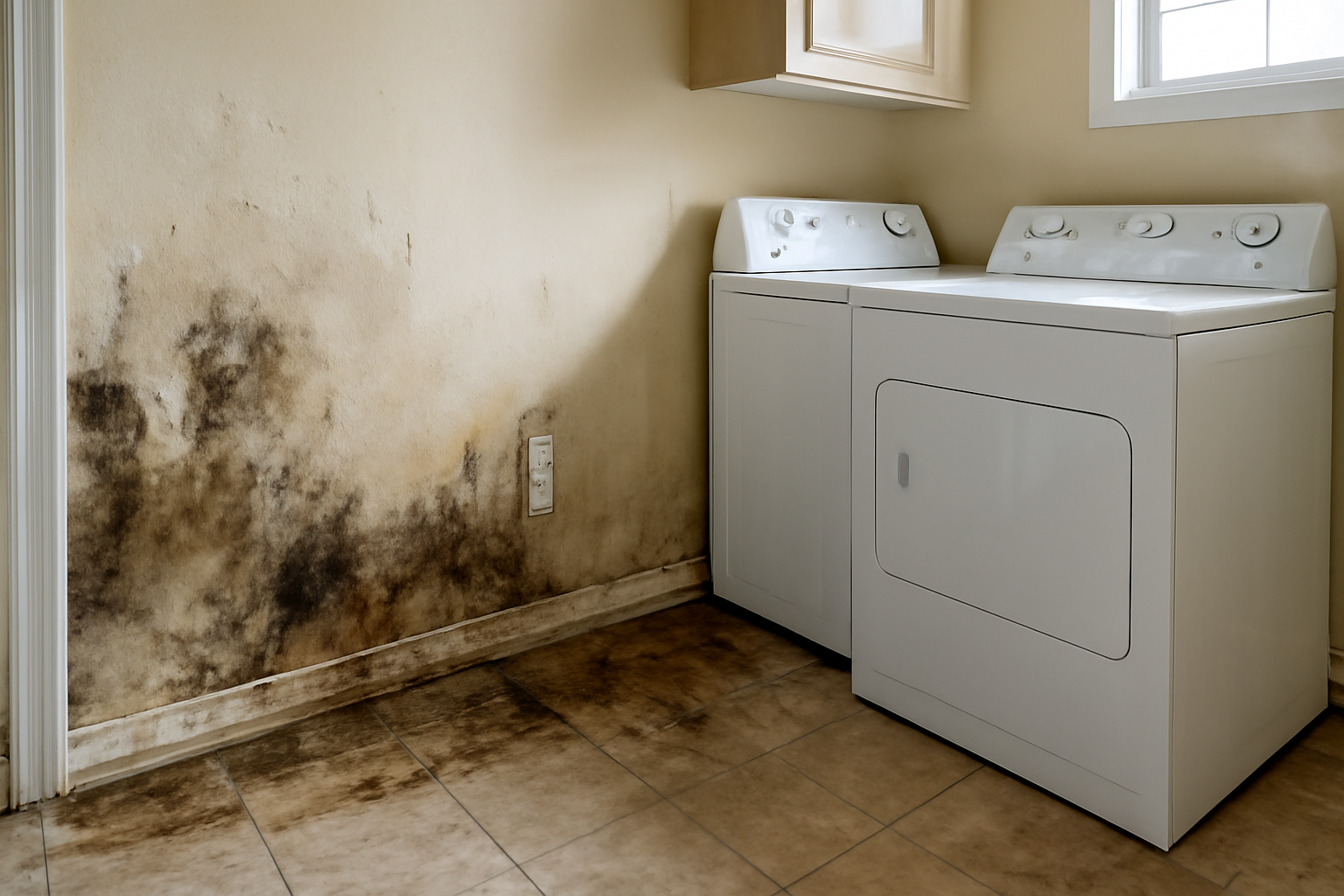 Laundry Room Water Damage Restoration in Arizona City, AZ