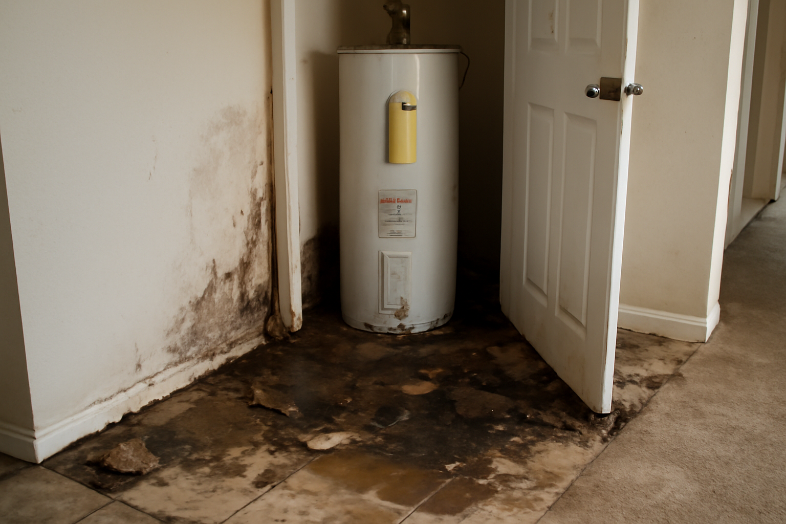 Water Heater Burst Cleanup in Arlington, AZ