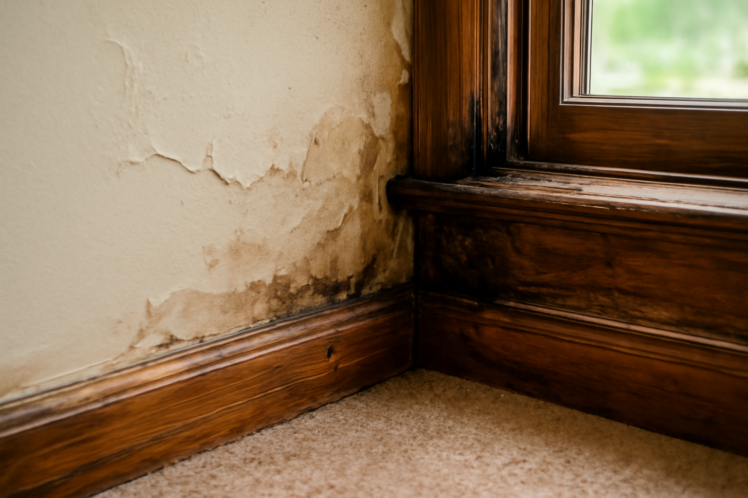 Wood Trim Water Damage Restoration in Aguila, AZ
